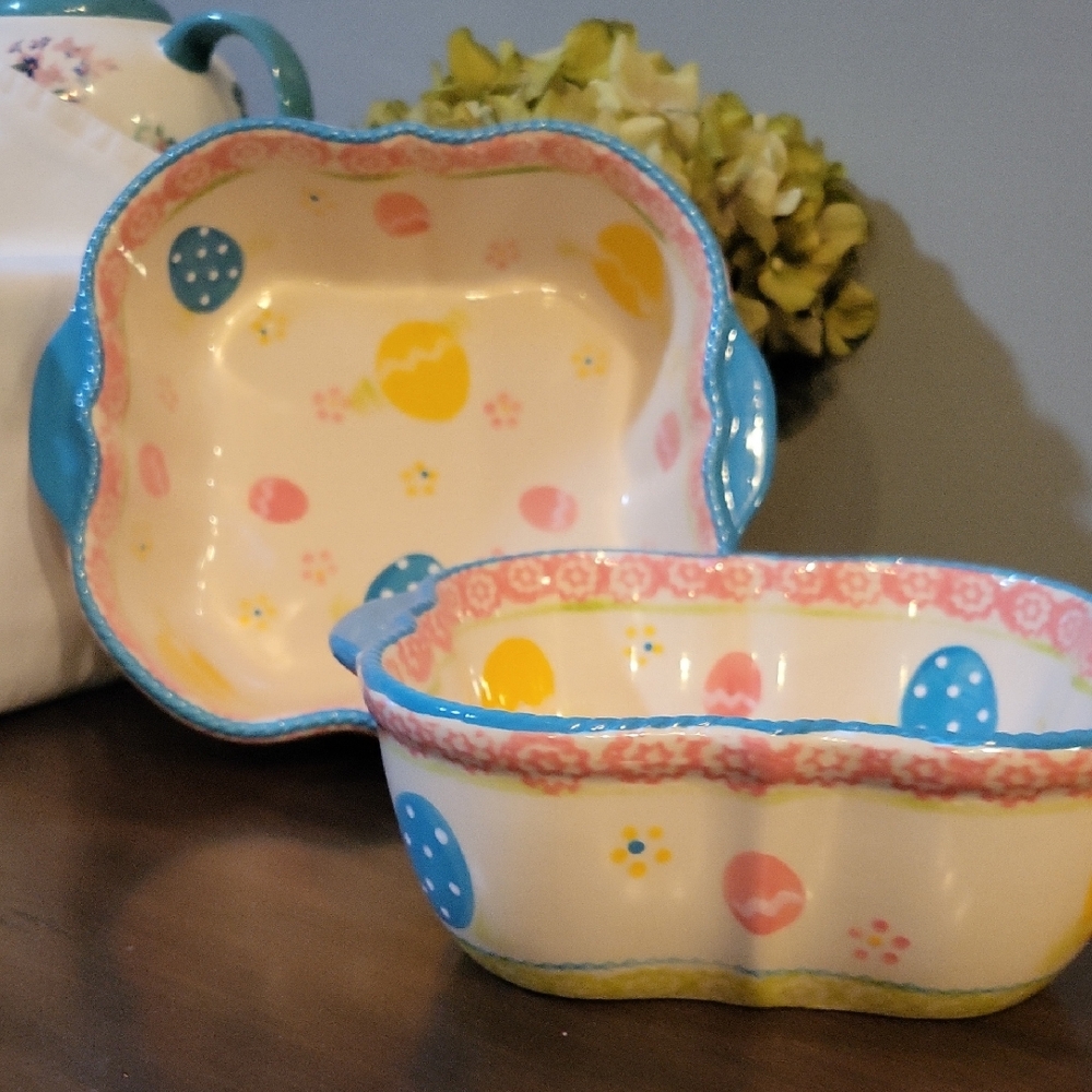 Temp-tations Old World Egg Hubt Ceramic Bakeware